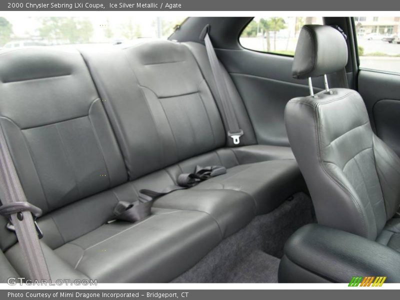 Ice Silver Metallic / Agate 2000 Chrysler Sebring LXi Coupe