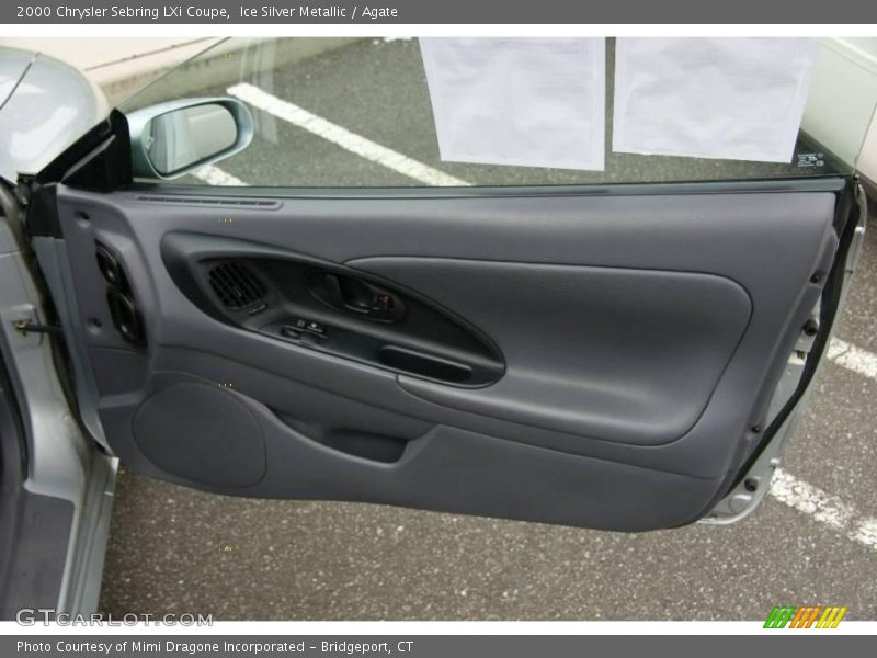 Ice Silver Metallic / Agate 2000 Chrysler Sebring LXi Coupe