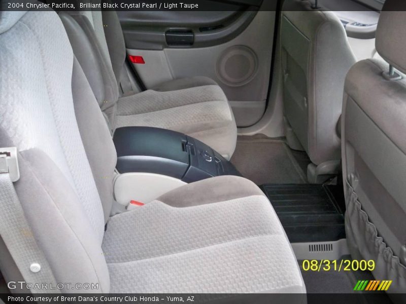 Brilliant Black Crystal Pearl / Light Taupe 2004 Chrysler Pacifica