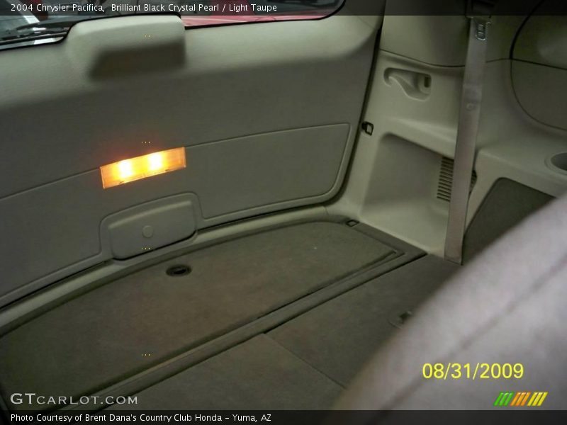 Brilliant Black Crystal Pearl / Light Taupe 2004 Chrysler Pacifica