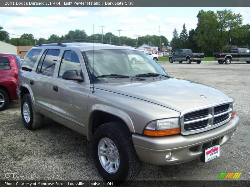 Light Pewter Metallic / Dark Slate Gray 2001 Dodge Durango SLT 4x4