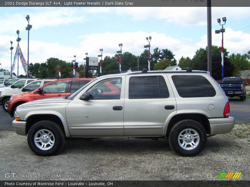 Light Pewter Metallic / Dark Slate Gray 2001 Dodge Durango SLT 4x4