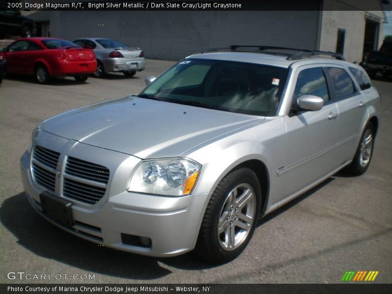 Bright Silver Metallic / Dark Slate Gray/Light Graystone 2005 Dodge Magnum R/T