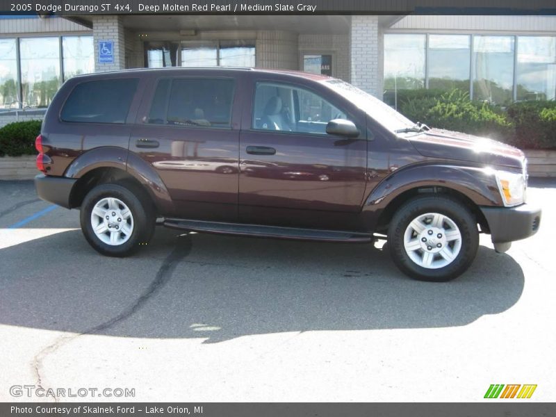 Deep Molten Red Pearl / Medium Slate Gray 2005 Dodge Durango ST 4x4