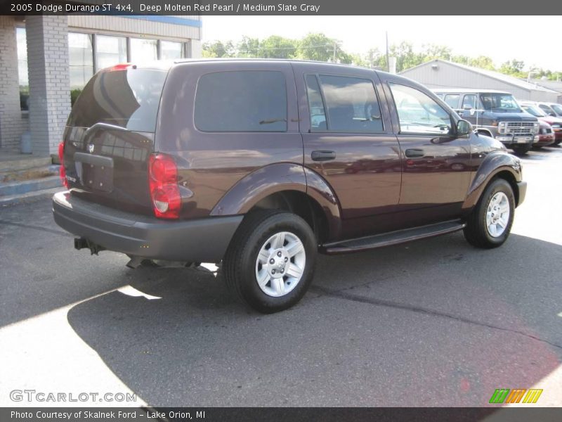 Deep Molten Red Pearl / Medium Slate Gray 2005 Dodge Durango ST 4x4