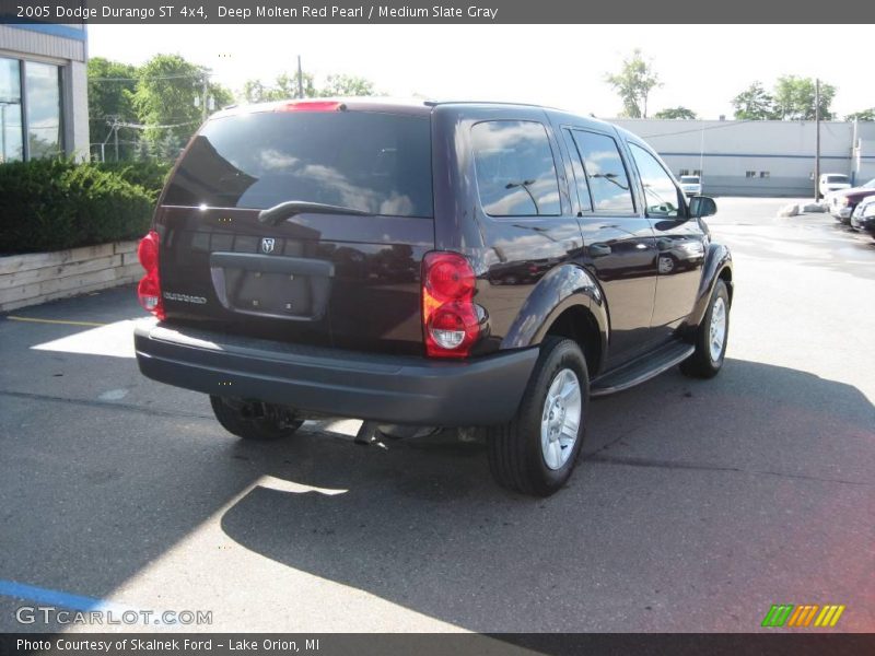 Deep Molten Red Pearl / Medium Slate Gray 2005 Dodge Durango ST 4x4