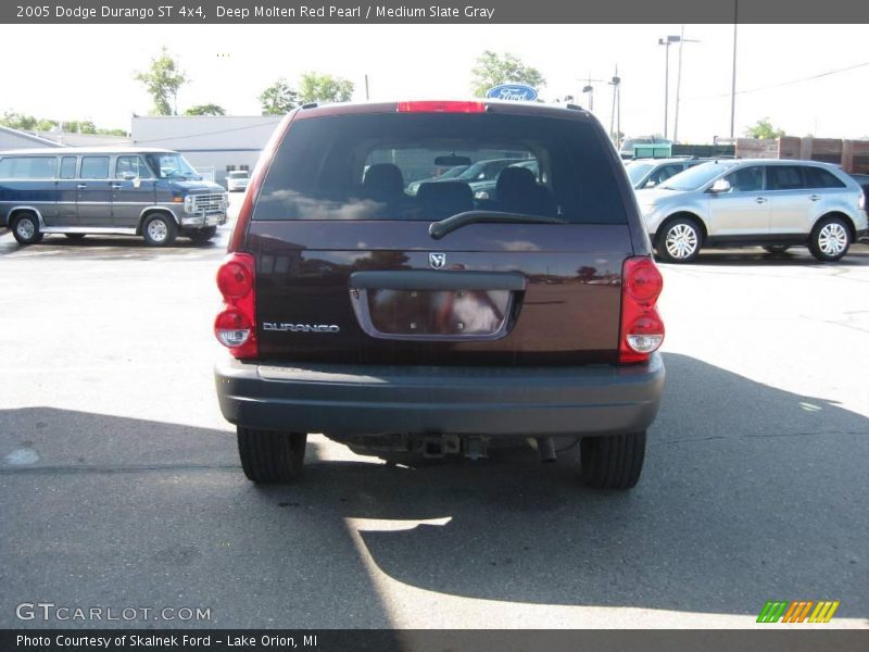 Deep Molten Red Pearl / Medium Slate Gray 2005 Dodge Durango ST 4x4