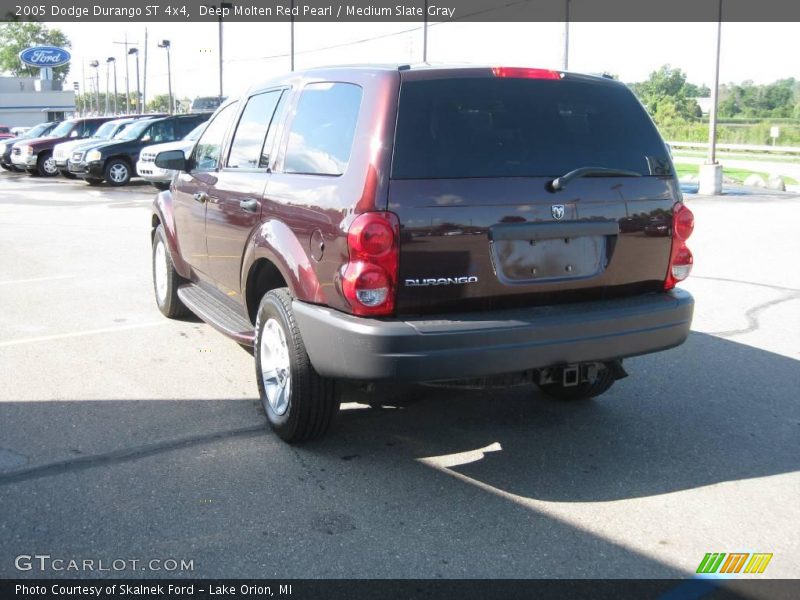 Deep Molten Red Pearl / Medium Slate Gray 2005 Dodge Durango ST 4x4