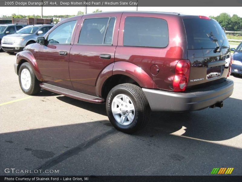 Deep Molten Red Pearl / Medium Slate Gray 2005 Dodge Durango ST 4x4