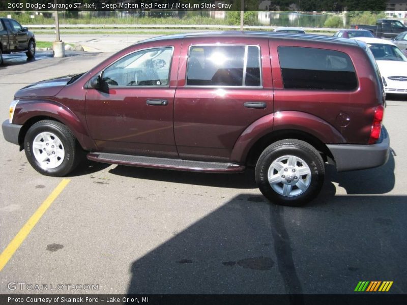 Deep Molten Red Pearl / Medium Slate Gray 2005 Dodge Durango ST 4x4