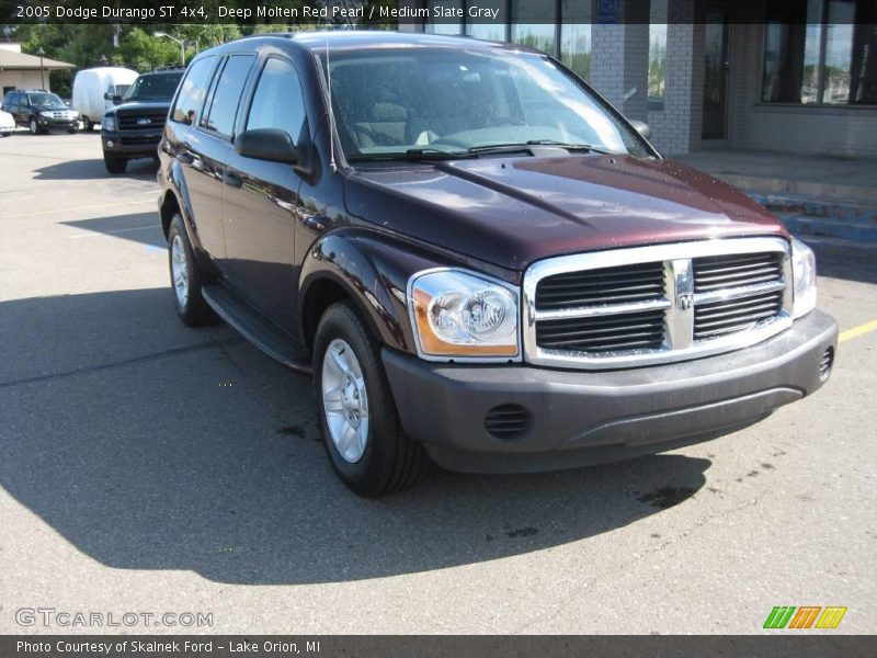 Deep Molten Red Pearl / Medium Slate Gray 2005 Dodge Durango ST 4x4