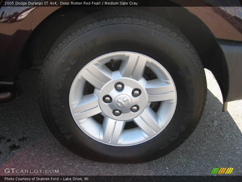 Deep Molten Red Pearl / Medium Slate Gray 2005 Dodge Durango ST 4x4