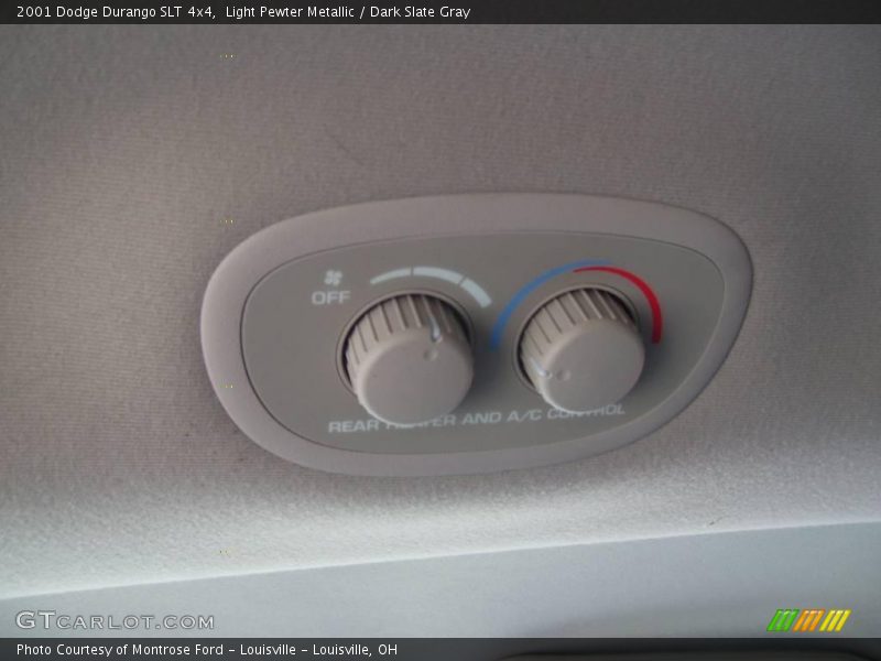 Light Pewter Metallic / Dark Slate Gray 2001 Dodge Durango SLT 4x4