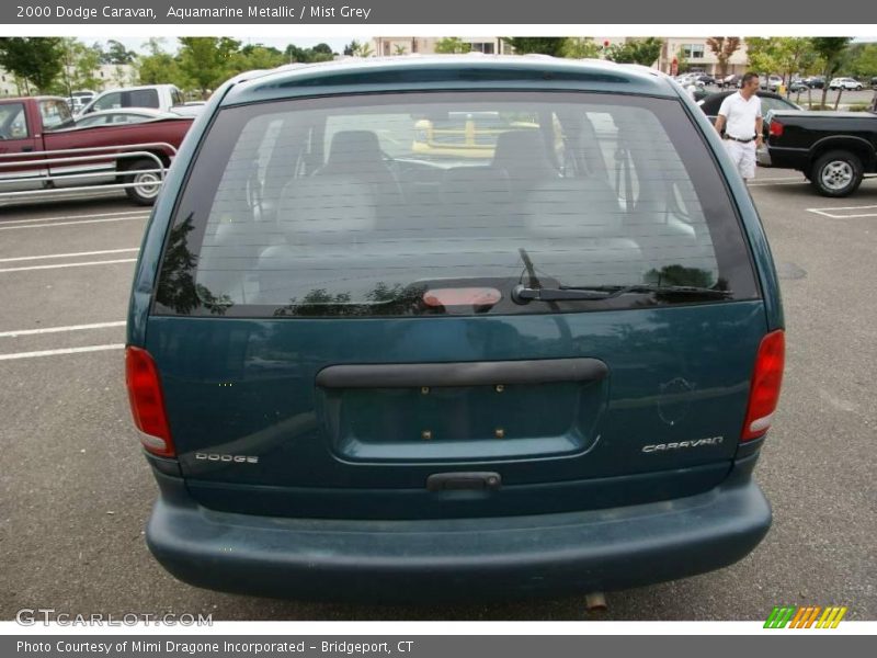 Aquamarine Metallic / Mist Grey 2000 Dodge Caravan