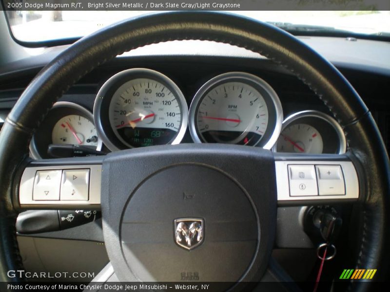 Bright Silver Metallic / Dark Slate Gray/Light Graystone 2005 Dodge Magnum R/T
