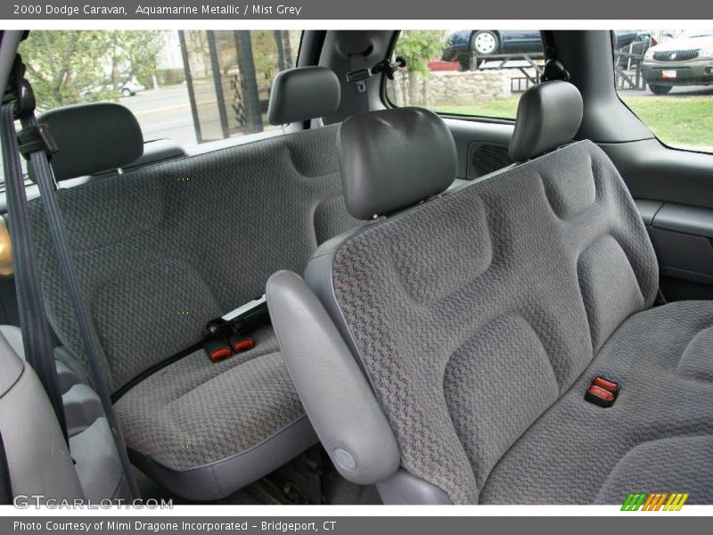 Aquamarine Metallic / Mist Grey 2000 Dodge Caravan