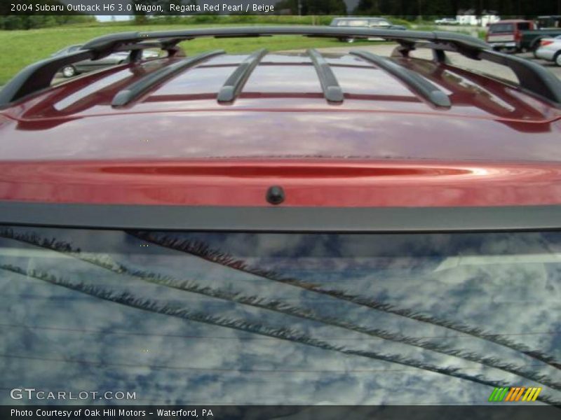 Regatta Red Pearl / Beige 2004 Subaru Outback H6 3.0 Wagon