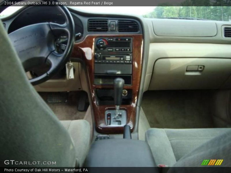 Regatta Red Pearl / Beige 2004 Subaru Outback H6 3.0 Wagon