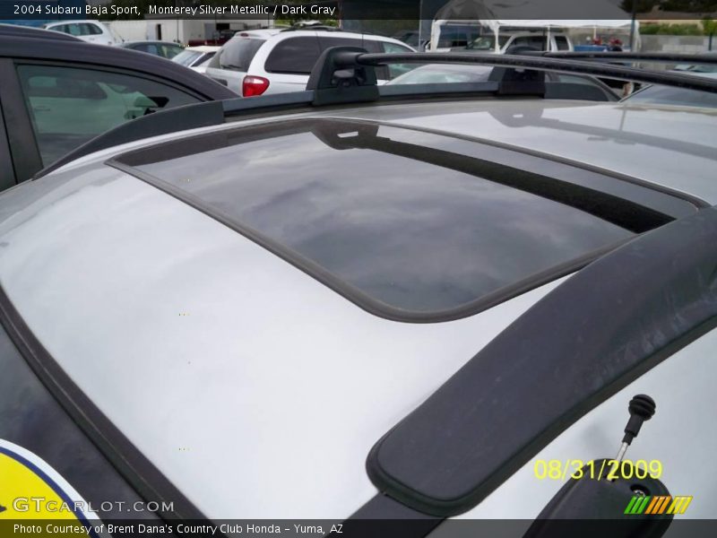Monterey Silver Metallic / Dark Gray 2004 Subaru Baja Sport