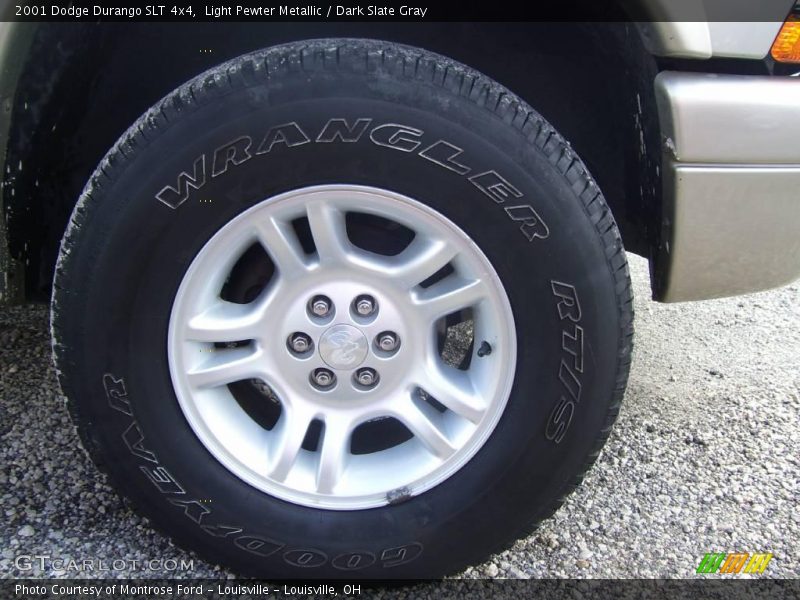 Light Pewter Metallic / Dark Slate Gray 2001 Dodge Durango SLT 4x4