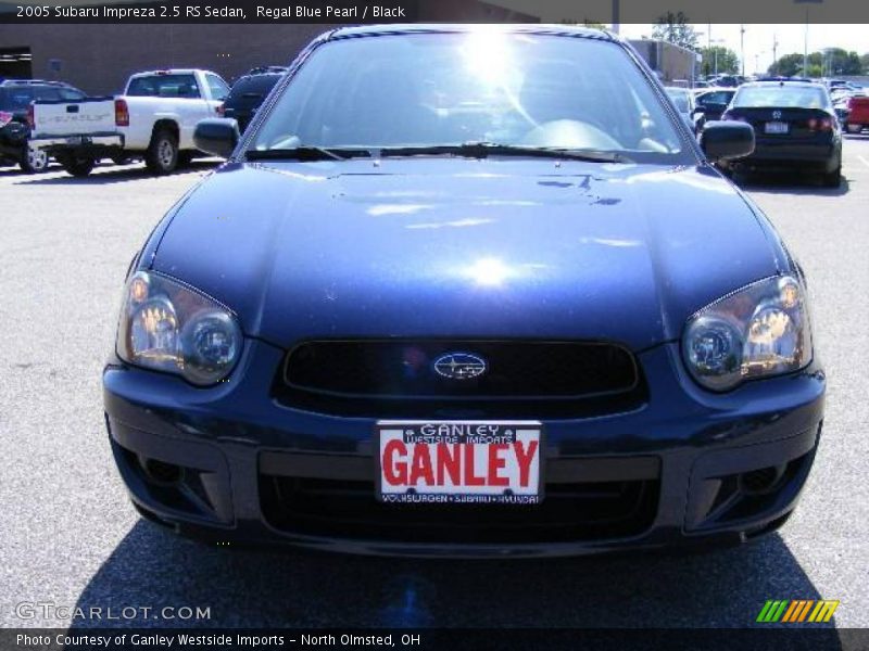 Regal Blue Pearl / Black 2005 Subaru Impreza 2.5 RS Sedan
