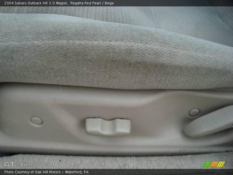 Regatta Red Pearl / Beige 2004 Subaru Outback H6 3.0 Wagon