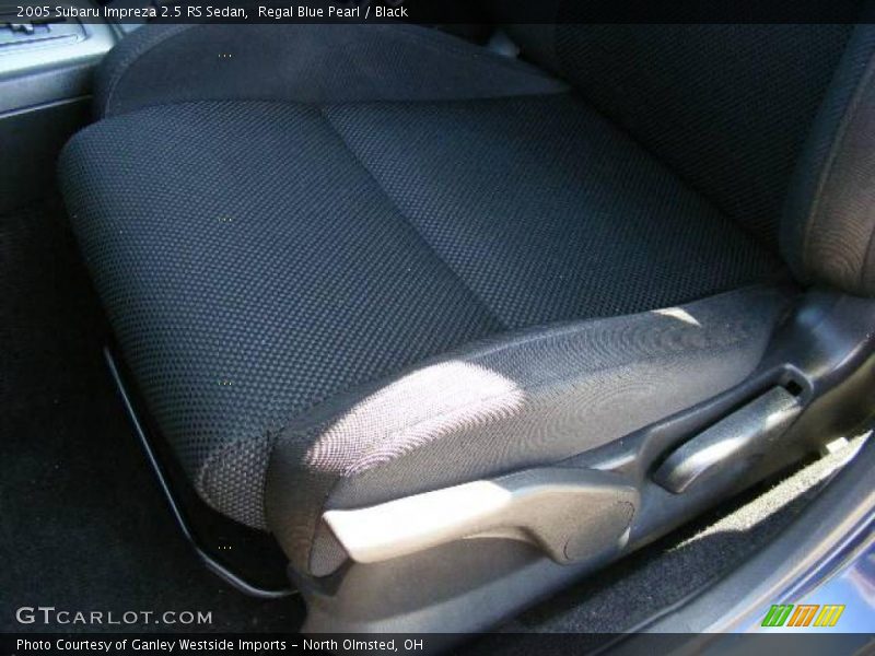 Regal Blue Pearl / Black 2005 Subaru Impreza 2.5 RS Sedan