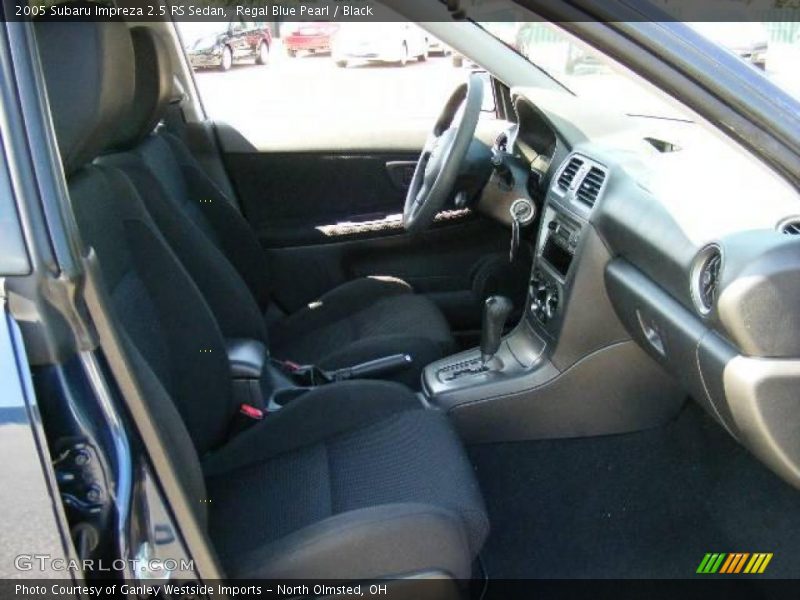 Regal Blue Pearl / Black 2005 Subaru Impreza 2.5 RS Sedan