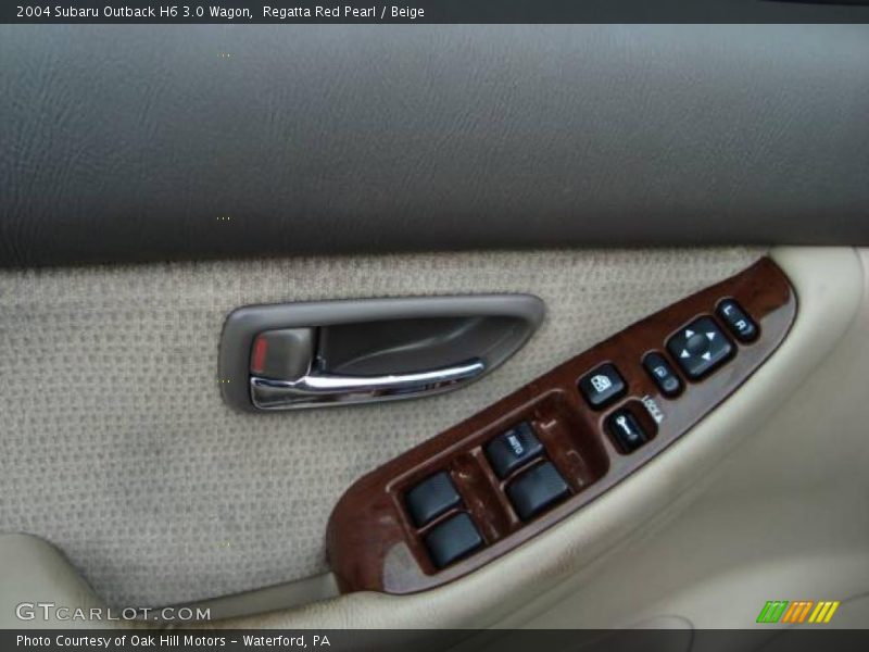 Regatta Red Pearl / Beige 2004 Subaru Outback H6 3.0 Wagon