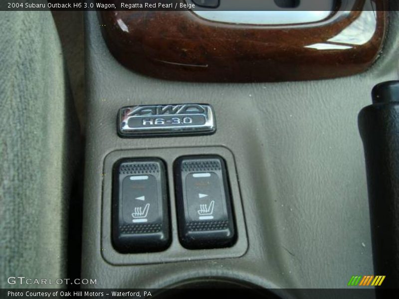 Regatta Red Pearl / Beige 2004 Subaru Outback H6 3.0 Wagon