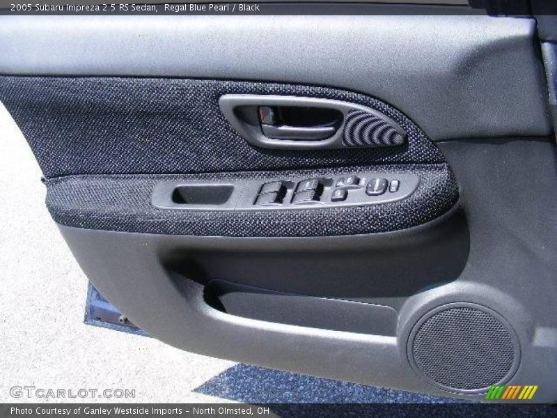 Regal Blue Pearl / Black 2005 Subaru Impreza 2.5 RS Sedan