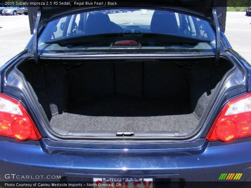 Regal Blue Pearl / Black 2005 Subaru Impreza 2.5 RS Sedan