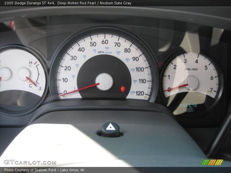 Deep Molten Red Pearl / Medium Slate Gray 2005 Dodge Durango ST 4x4