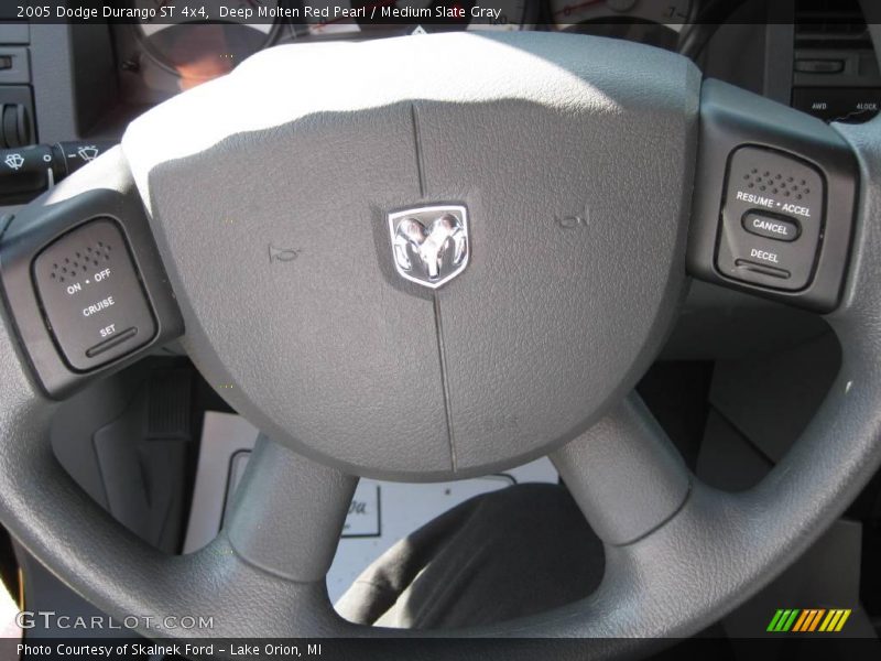 Deep Molten Red Pearl / Medium Slate Gray 2005 Dodge Durango ST 4x4