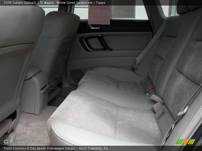 Willow Green Opalescent / Taupe 2006 Subaru Outback 2.5i Wagon