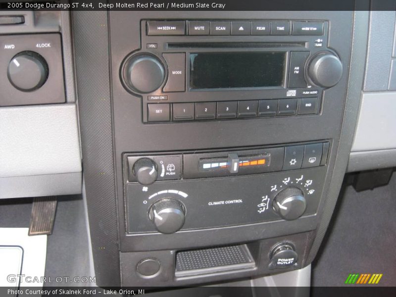 Deep Molten Red Pearl / Medium Slate Gray 2005 Dodge Durango ST 4x4