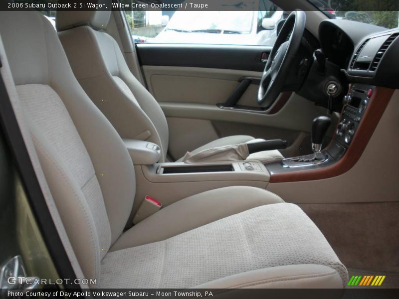 Willow Green Opalescent / Taupe 2006 Subaru Outback 2.5i Wagon