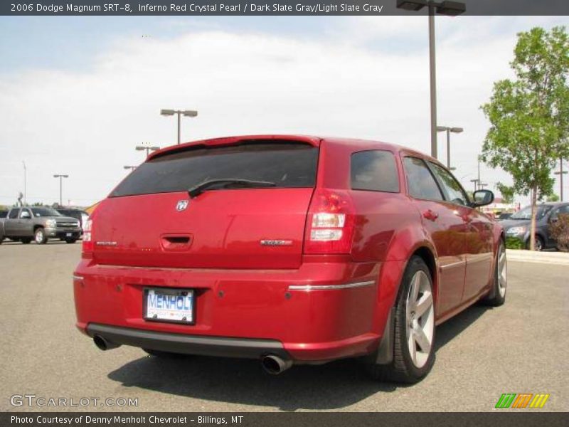 Inferno Red Crystal Pearl / Dark Slate Gray/Light Slate Gray 2006 Dodge Magnum SRT-8