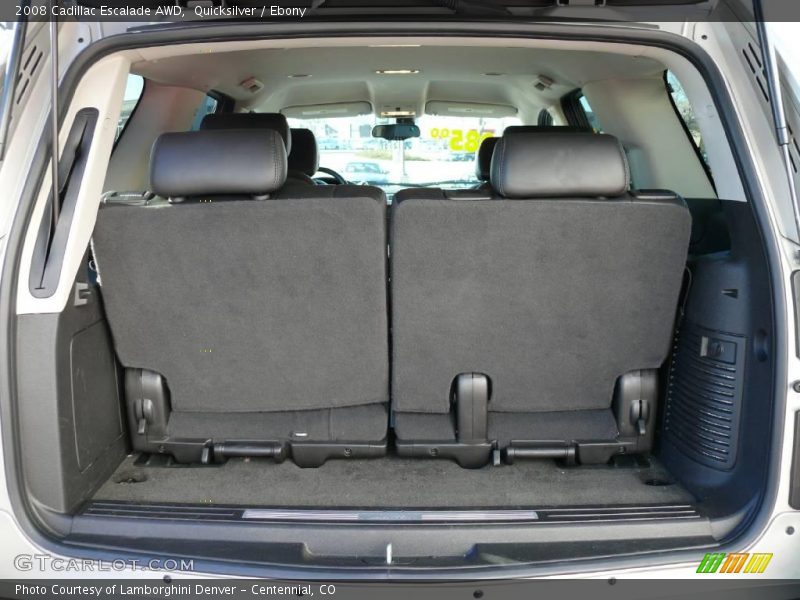 Quicksilver / Ebony 2008 Cadillac Escalade AWD