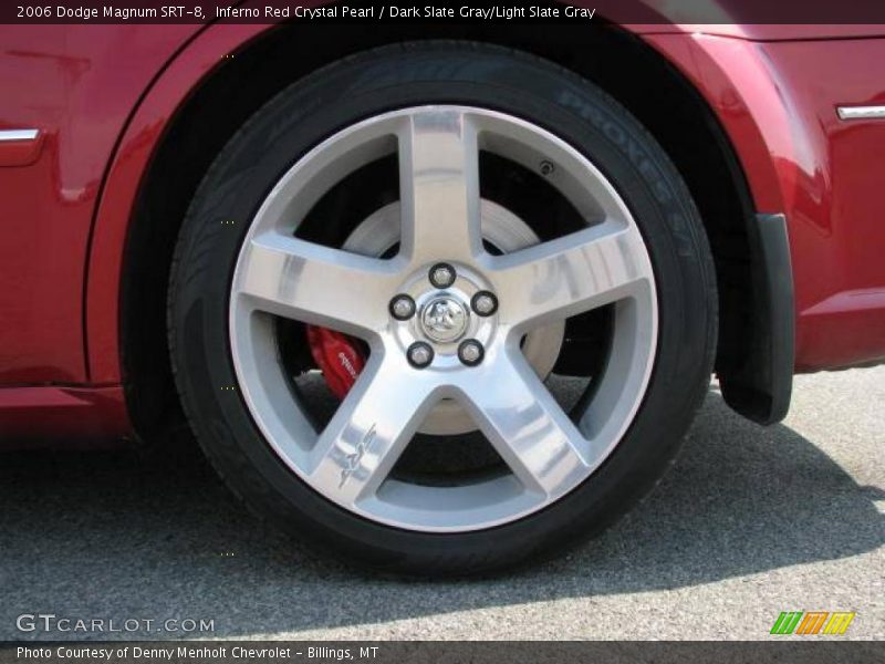 Inferno Red Crystal Pearl / Dark Slate Gray/Light Slate Gray 2006 Dodge Magnum SRT-8