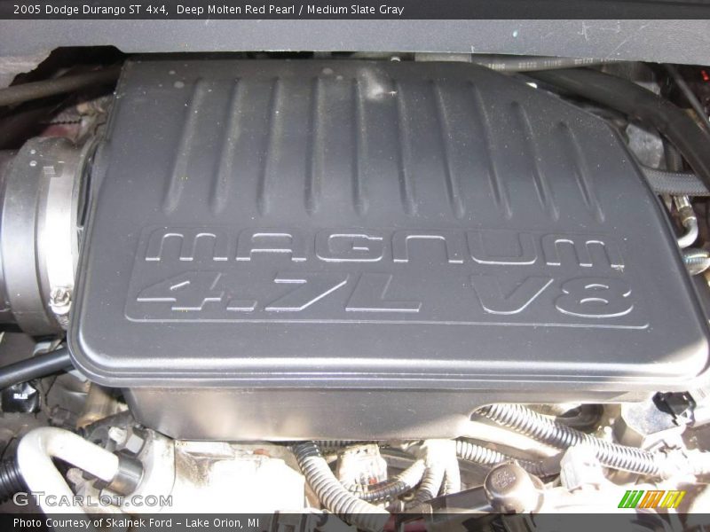 Deep Molten Red Pearl / Medium Slate Gray 2005 Dodge Durango ST 4x4