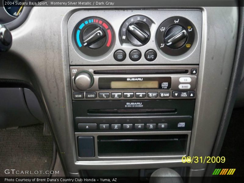 Monterey Silver Metallic / Dark Gray 2004 Subaru Baja Sport