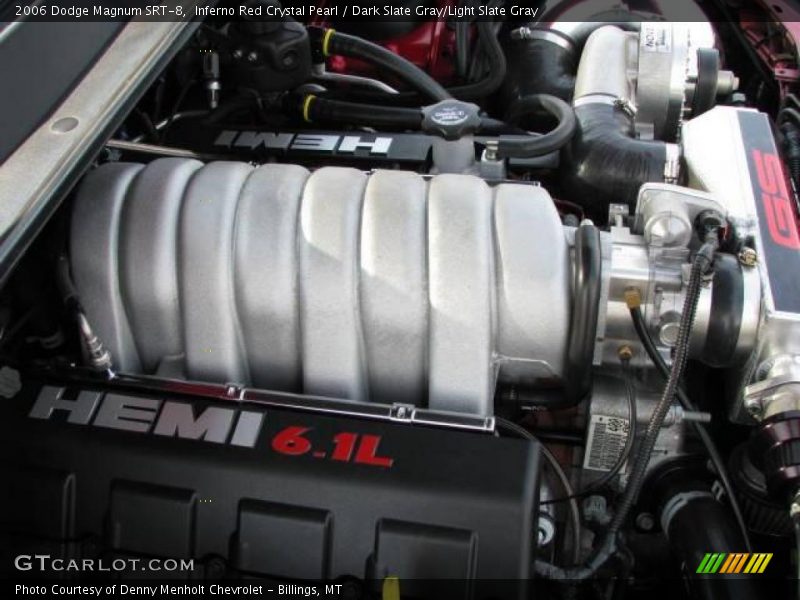 Inferno Red Crystal Pearl / Dark Slate Gray/Light Slate Gray 2006 Dodge Magnum SRT-8