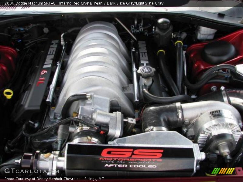 Inferno Red Crystal Pearl / Dark Slate Gray/Light Slate Gray 2006 Dodge Magnum SRT-8