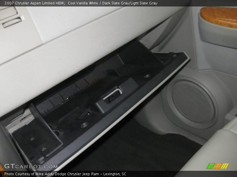 Cool Vanilla White / Dark Slate Gray/Light Slate Gray 2007 Chrysler Aspen Limited HEMI