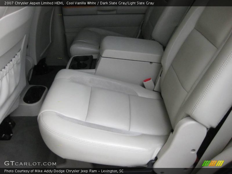 Cool Vanilla White / Dark Slate Gray/Light Slate Gray 2007 Chrysler Aspen Limited HEMI