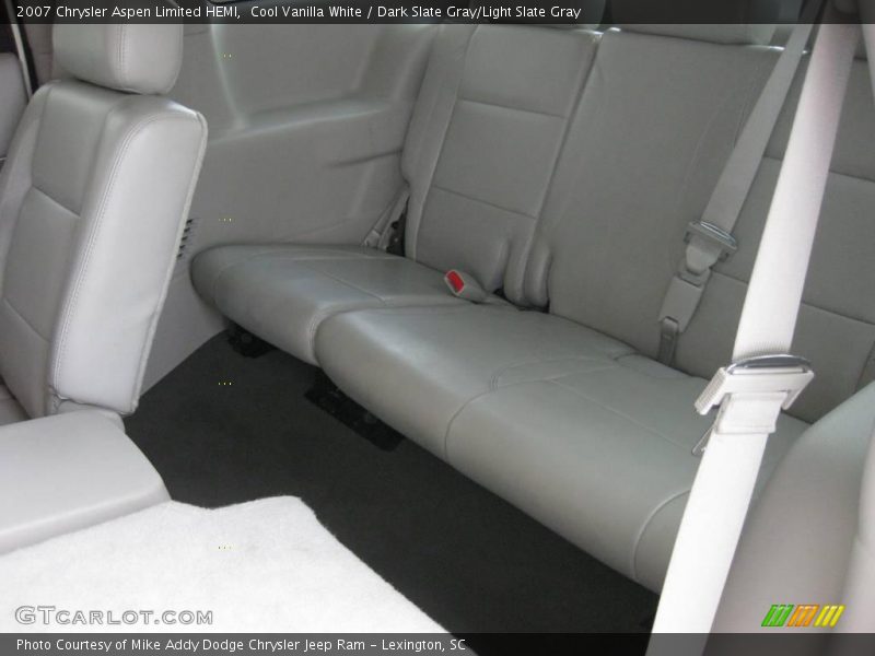 Cool Vanilla White / Dark Slate Gray/Light Slate Gray 2007 Chrysler Aspen Limited HEMI