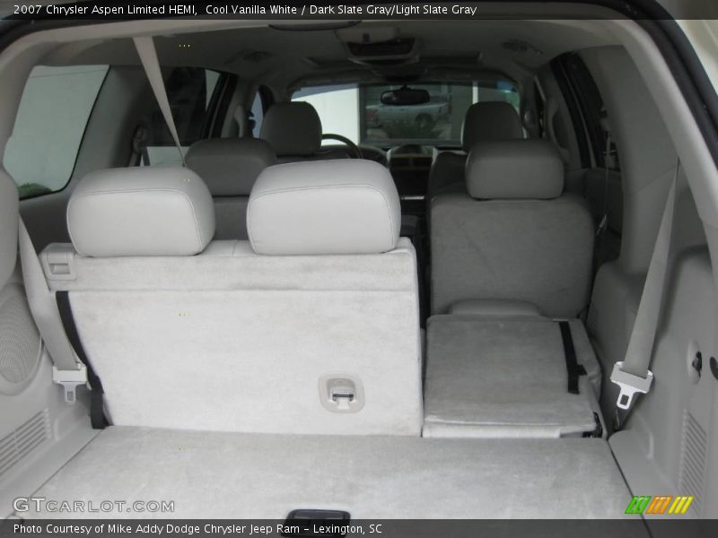Cool Vanilla White / Dark Slate Gray/Light Slate Gray 2007 Chrysler Aspen Limited HEMI