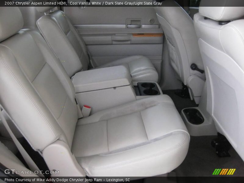 Cool Vanilla White / Dark Slate Gray/Light Slate Gray 2007 Chrysler Aspen Limited HEMI