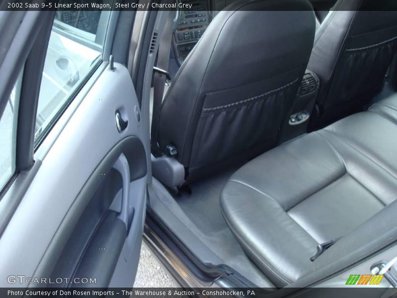 Steel Grey / Charcoal Grey 2002 Saab 9-5 Linear Sport Wagon